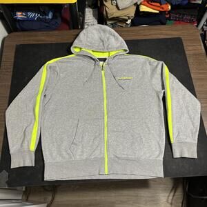 Polo Sport Ralph Lauren Hoodie Mens XL RLX Full Zip Jersey Sweatshirt Vintage
